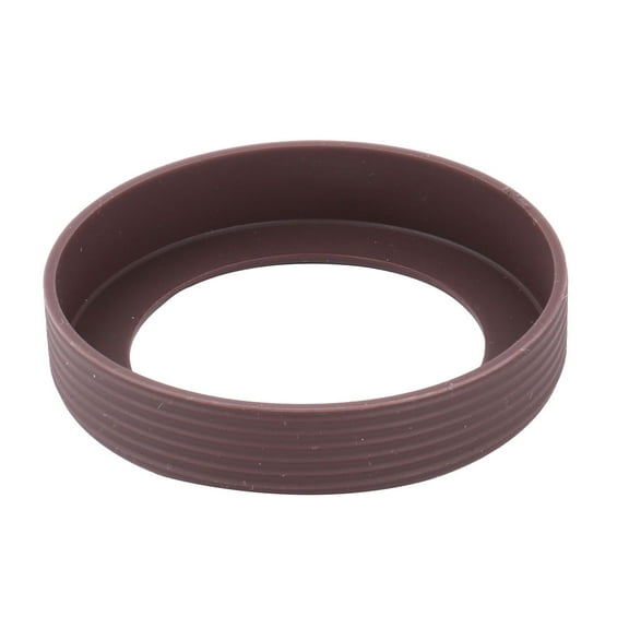 Home Silicone Heat Resistant Glass Bottle Mug Cup Sleeve Coffee Color 7.8cm Dia