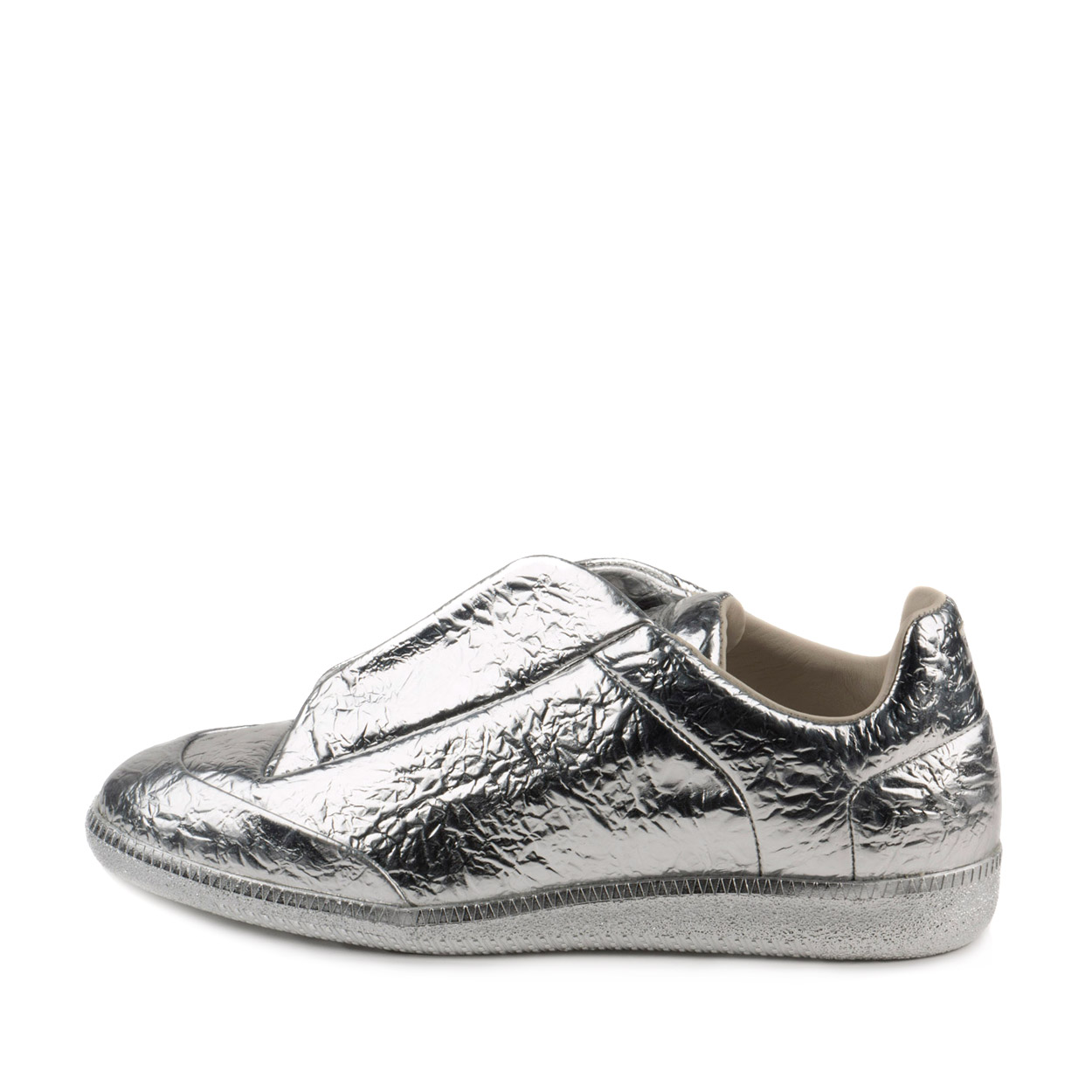 【Maison Margiela】C★ Maison Margiela Mens Future Low Metallic Silver S37WS0263