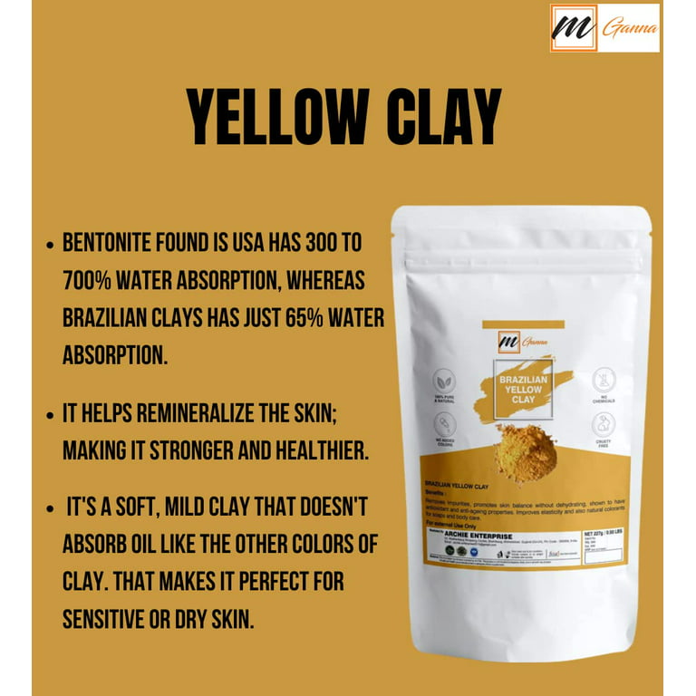 Alkena Natural Modelling Clay, Yellow
