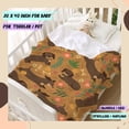 thumbnail image 2 of Dachshunds Dogs Throw Blanket Fannel Fleece Super Soft Funny Blanket Travel Throw Blanket for Bed Couch Sofa 40 x 30 Inch for Baby, 2 of 6