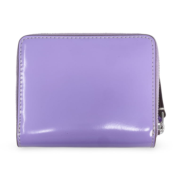 Tory Burch Women's Britten Patent Leather Small Snap Bifold Wallet