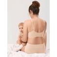 thumbnail image 4 of Sostén de Lactancia sin Costuras y sin Aros MOMANDA Sleep Beige para Maternidad, 4 of 6