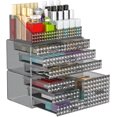 thumbnail image 1 of Organizador de maquillaje Awenia apilable con 8 cajones, paquete de 3, 1 of 8