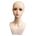 thumbnail image 5 of Female Mannequin Head Display Model Multipurpose Professional Durable Manikin with Shoulder for Earrings Hats s Making Style C, 5 of 8
