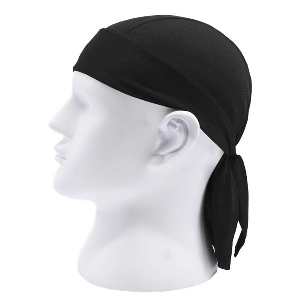 POINTERTECK Solid Color Breathable Motorcycle Wrap Biker Hat