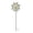 B, variant on Vintage Teal & Copper Metal Flower Wind Spinner Stake, Outdoor Kinetic Wind Sculpture Yard Decor, Rustproof Windmill Garden Stake for Lawn, Pathway, Backyard, Patio Landscape Decoration
