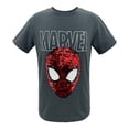 thumbnail image 1 of Playera Spiderman para Niño, Diseño Cara Lentejuela Reversible Rojo con Gris Oxford Talla 6, 1 of 4