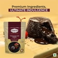 thumbnail image 3 of Chefys Hot Chocolava Cake Premix - Indimix Chocolate Premix - Smooth And Creamy Hot Chocolate, Made with Real Cocoa, Family Pack - 50 g Serving Per Container (1.76 oz), 3 of 7