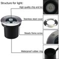 Outdoor In Ground Light,3W 4 inches,Line Voltage 110V 120V Well Lights