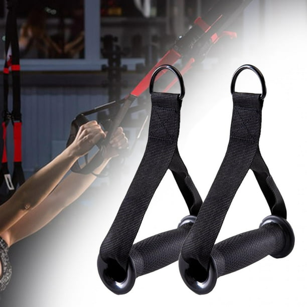 2PCS Mango De Resistencia Para Ejercicios, Agarres Poleas Gym