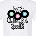 thumbnail image 4 of Inktastic Oldies but Goodies Records and Music Notes T-Shirt, 4 of 5