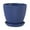 Blue, variant on Taotanxi 3.5 Inch Plant Pots with Saucers & Drain Holes - Indoor/Outdoor Flower Pots for Succulents, Herbs, Cactus - Modern Lightweight Durable Planter Set, Green
