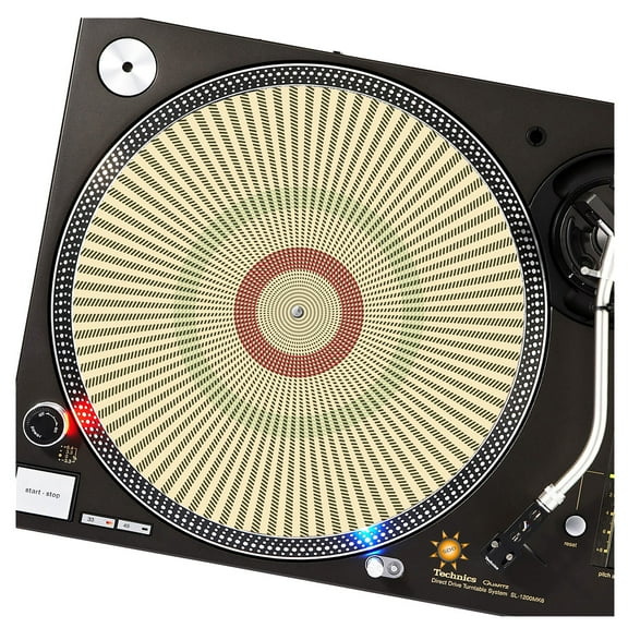 KuzmarK™ 12" DJ Turntable Slipmat - Spin Me Round DJ