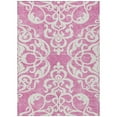 thumbnail image 2 of Addison Rugs Chantille Indoor/Outdoor Transitional Damask Blush Washable Rectangle Rug, 9' x 12', 2 of 6
