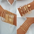 thumbnail image 3 of Set de joyas 17 MILE chapado en oro de 78 piezas para mujer con 9 collares, 3 of 8