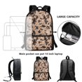 thumbnail image 3 of Jeiento Camo Hunting Duck 5 Pcs Kids Backpack Set 17 Inch Boys Lightweight School Bag with Lunch Bag, Pencil Case and Bookmarks for 9-12 Years Old, 3 of 8