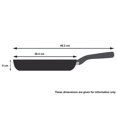 thumbnail image 2 of Jamie Oliver by T-fal Cooks Direct Frying Pan 28 cm/ 11 inches - Jamie Oliver, 18/10 Steel, 2 of 8