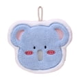 thumbnail image 2 of Cute Animals Shaped Hand Towel Super Absorbent Thickened Hanging Towel Kitchen Bathroom Accessory Ideal Gift For Friend And Family, 2 of 6