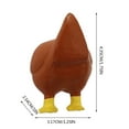thumbnail image 2 of Dsscvnef Chicken Butt Magnet Refrigerator Magnetic Decorative Chicken Butt Gift Funny Chicken Butt Gift, 2 of 5