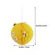 thumbnail image 3 of 1 Set DIY Bee Honeycomb Ball Paper Honeycomb Hanging Ornament with Felt Bee Paper Flowers, 3 of 3