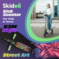 thumbnail image 3 of Skidee Scooter for Kids, Teens, Adults, 4 Adjustment Levels, Handlebar Up to 41 Inches, Multi-Color, 3 of 7