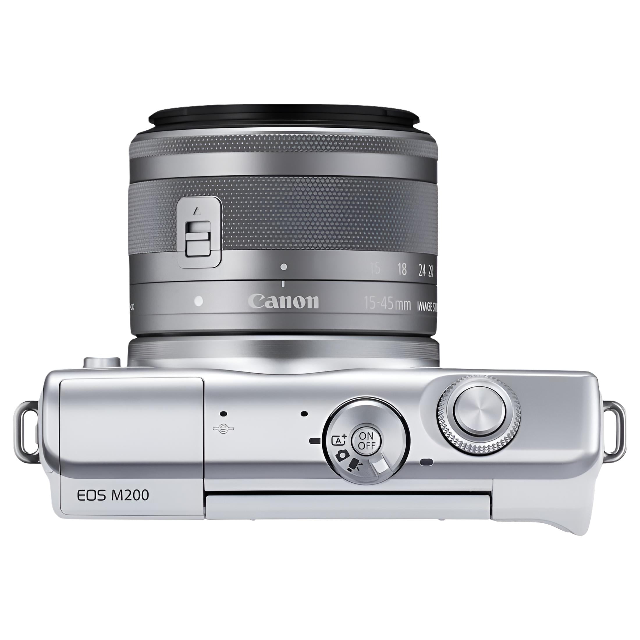 Canon EOS M200 24.1 MP Mirrorless Digital Camera - 4K / 25 Canon EOS M200 24.1 MP Mirrorless Digital Camera - 4K / 25