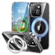thumbnail image 1 of Funda MAGIC JOHN para iPhone 15 con Soporte Magnético Antigolpes Transparente, 1 of 8