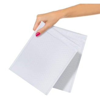 METRONIC 25-Pack Black Bubble Mailers 10.5x16 Inches - Self