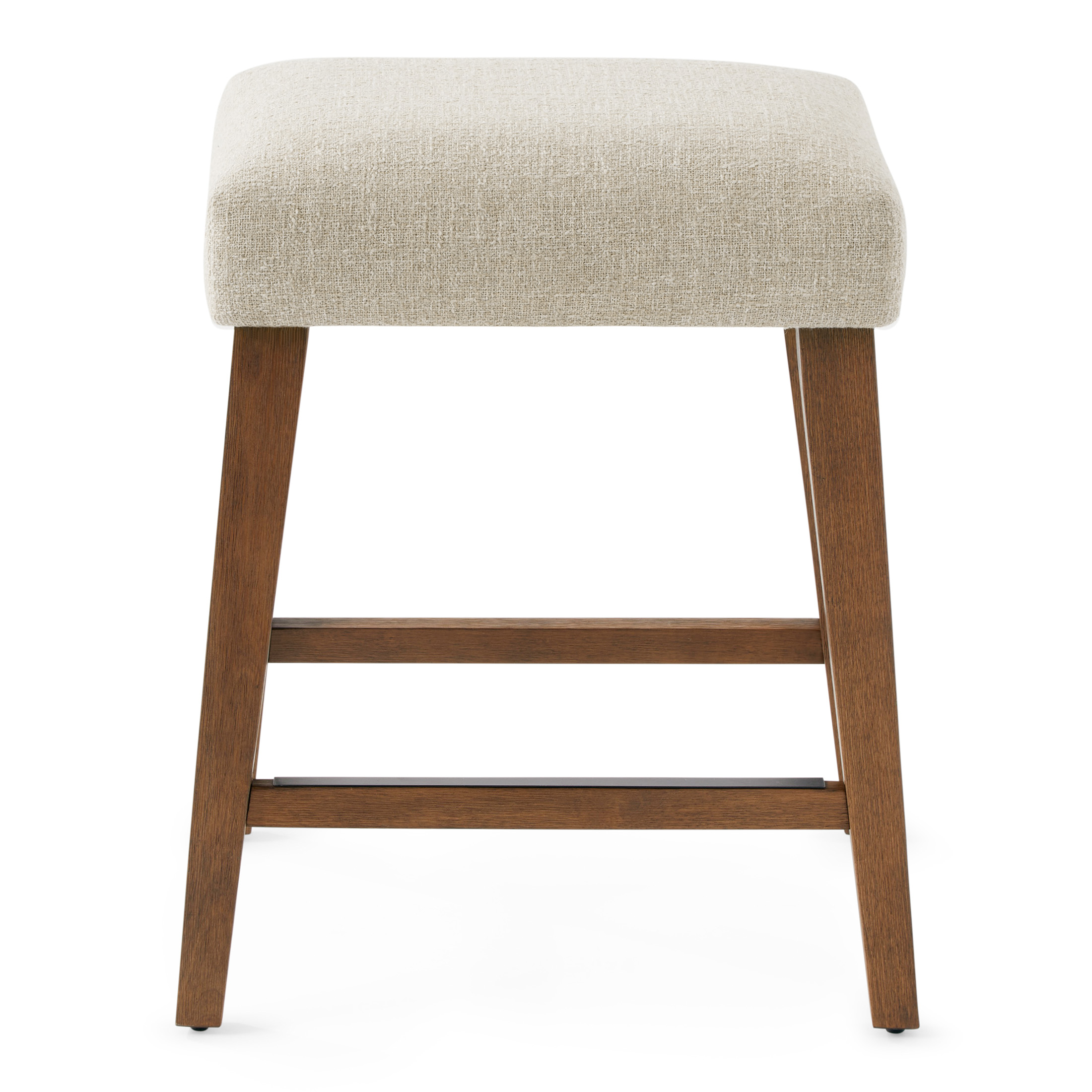 Mainstays Backless Upholstered Counter Stool, Nathan Sand photo 2
