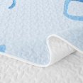 thumbnail image 5 of Meiyoeat Delicate Blue Bow Quilt Full,Watercolor Ribbon Bowknot Print Full Bedspread Sets for Bedroom, 5 of 7