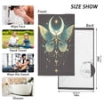 thumbnail image 4 of joogoo 2 PCs Hand Towels Sets A Butterfly and Moon Cotton Face Towel Bathroom Decorative, 4 of 7