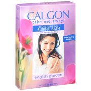 Calgon Take Me Away: English Garden Moisturizing Bubble Bath With Vitamin E & Aloe, 26 oz