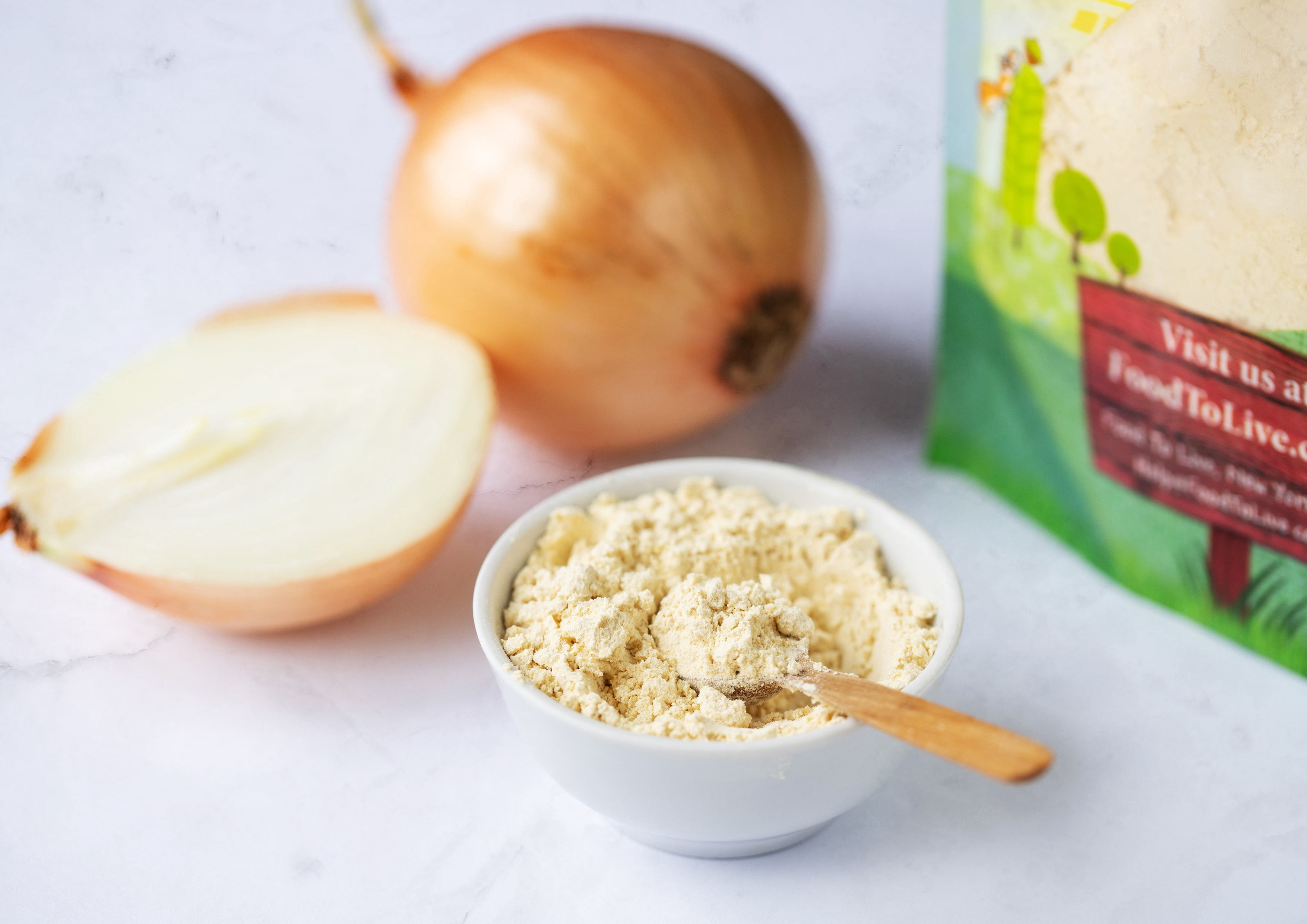 Onion Powder, 3 Pounds — Raw, Vegan — by Food to Live