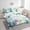 Turquoise, variant on Erosebridal Sea Turtle Bedding Sets Twin Size, Lodge House Comforter Sets with Sheets, Kawaii Starfish Bed Set, Ultra Soft Bedroom Decor, 7 Pieces