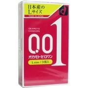 Okamoto 0.01 Zero One Large Size Condom 3pcs