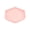 Pink, variant on Hexagonal Plates Reusable Wheat Straw Dinner Plates, Lightweight Microwave Safe Snack Plates for Kitchen, Camping, and Daily Meals