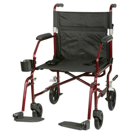Medline Superlight Transport Chair with Travel Bag