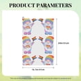 thumbnail image 4 of Easygdp LGBT Gnomes Golf Towel 24x16in for Men and Women with Carabiner Clip for Easy Attachment, 4 of 8