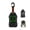 Black-CO+CO2+TH, variant on 4-in-1 Portable Gas Detector, CO & CO₂ Concentration Alarm Monitor with Rear Magnetic & Extended Battery Life for Outdoor Working Use