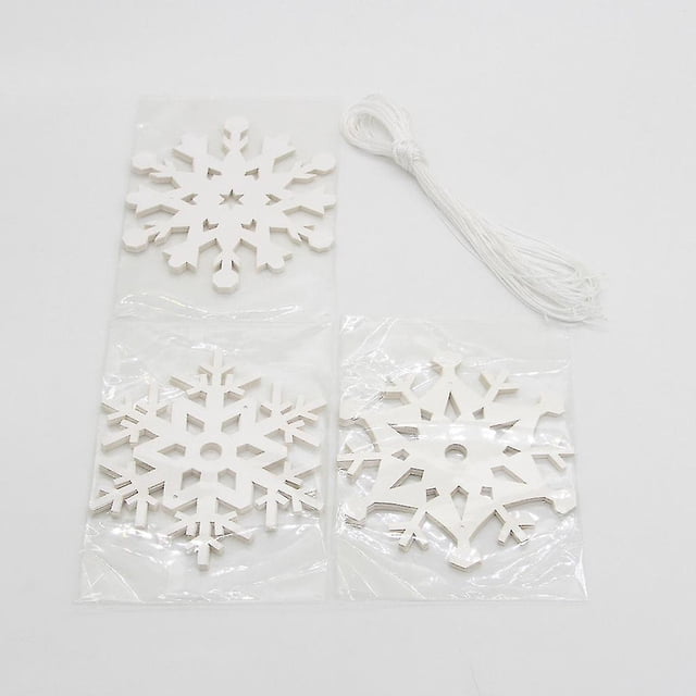 Colgante navideño JanHm Decoraciones de cumpleaños del país de las maravillas Copos de nieve