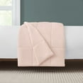 thumbnail image 5 of Truly Soft Everyday 100% Down Alternative King Blanket in Blush, Solid Color, OEKO-TEX Certified, 5 of 12