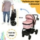 thumbnail image 3 of Carriola 4 En 1 Sistema De Viaje Todo Terreno Ibaby Cupra Rosa Chicle Negro, 3 of 9