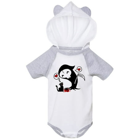 

Inktastic Kitty Loves Death Gift Baby Boy or Baby Girl Bodysuit