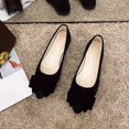thumbnail image 4 of Women's Chic Bow Flat Pumps Pointed Toe Ballet Flats Office Work Business Casual Dress Shoes Comfy No Heel, 39, 4 of 6