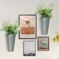 thumbnail image 6 of Visland Metal Farmhouse Flower Vases - Rustic Decorative French Flower Bucket Pots for Wedding Table Centerpiece Decorations, Home Decor, 6 of 7