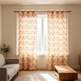 thumbnail image 4 of PYURTEP Boho Curtains, Semi-Blackout Sheer Curtains, Green Textured Drapes with Colorful Bohemian Print for Bedroom, Living Room, Boho Decor, 4 of 6