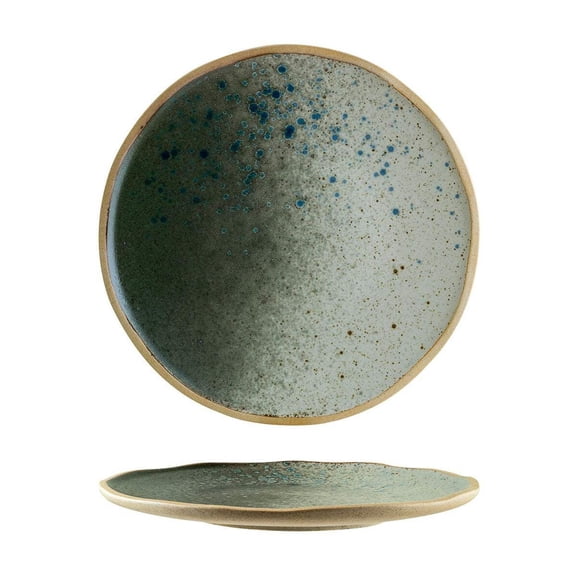 Gaia dia.11" Round Decorated Porcelain Plate