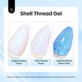 thumbnail image 3 of Esmalte de uñas Beetles Pearl Gel 15 ml Pearl White Shimmer, 3 of 6