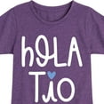 thumbnail image 3 of Instant Message - Hola Tio - Toddler & Youth Girls Short Sleeve Graphic T-Shirt, 3 of 6