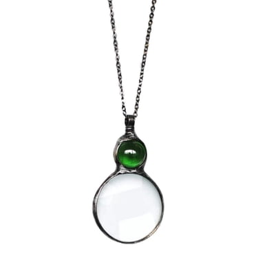 Clearance Now! Decorative Monocle Necklace Magnifier Present Hanging Magnifying Glass Tool HOTU R0P3